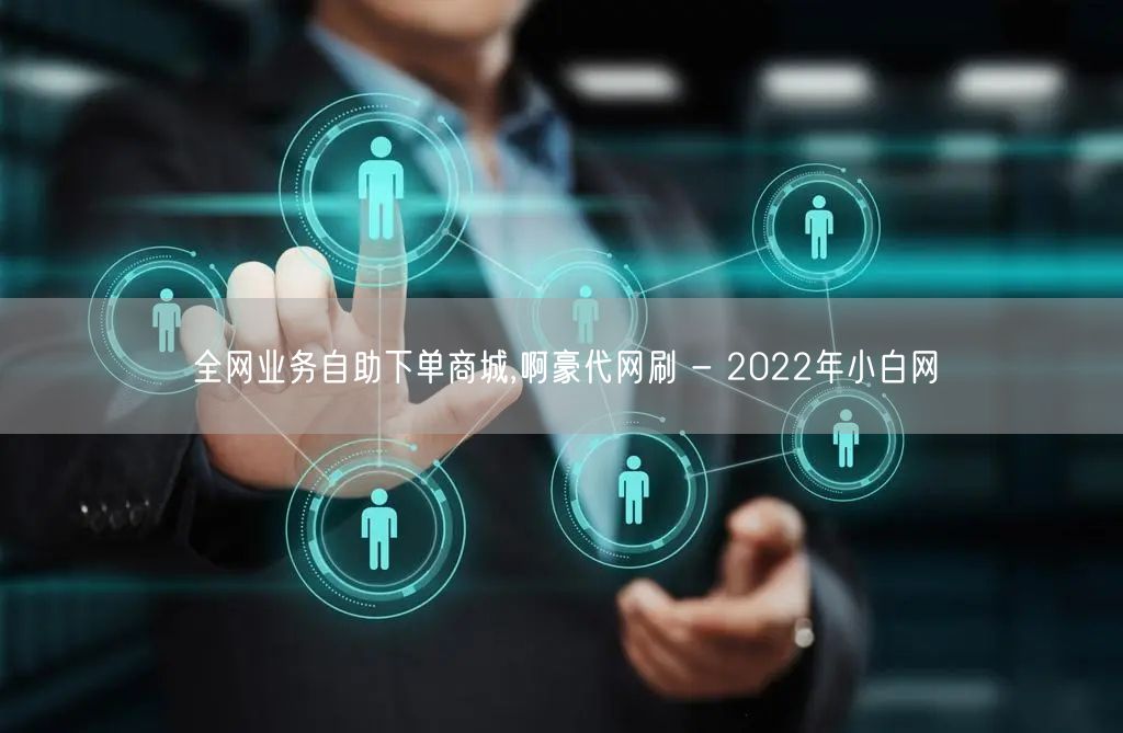 全网业务自助下单商城,啊豪代网刷 - 2022年小白网