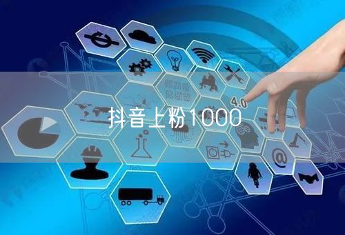 抖音上粉1000