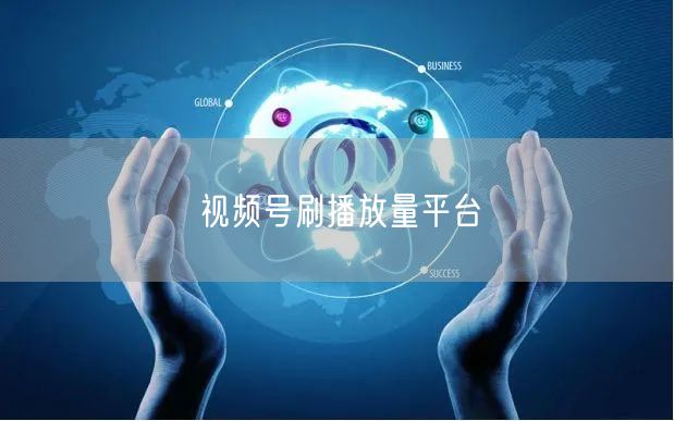 视频号刷播放量平台