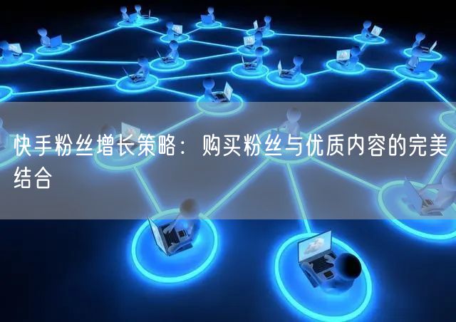 快手粉丝增长策略：购买粉丝与优质内容的完美结合